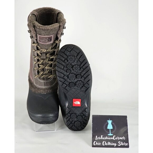The North Face Women's Brown Waterproof Shellista III Mid  Boots Size 9 272 - Picture 3 of 16